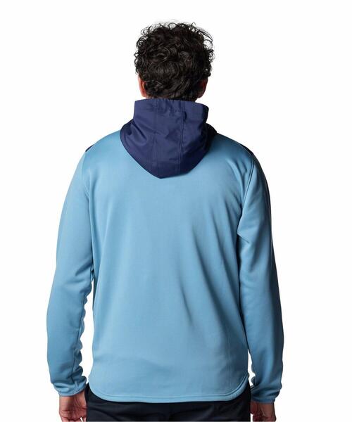 UNDER ARMOUR(アンダーアーマー)の「UAアーマーフリース マックス フーディー(トレーニング/メンズ)(スウェット・メンズ・ダークネイビー・3XL/L/M/2XL/XL/S)」の2枚目の写真