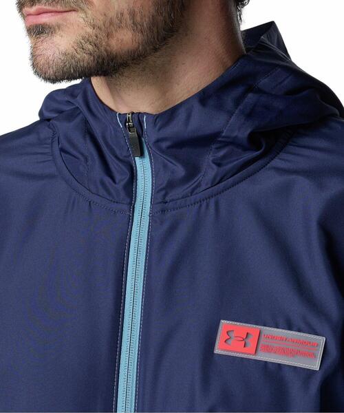 UNDER ARMOUR(アンダーアーマー)の「UAアーマーフリース マックス フーディー(トレーニング/メンズ)(スウェット・メンズ・ダークネイビー・3XL/L/M/2XL/XL/S)」の5枚目の写真