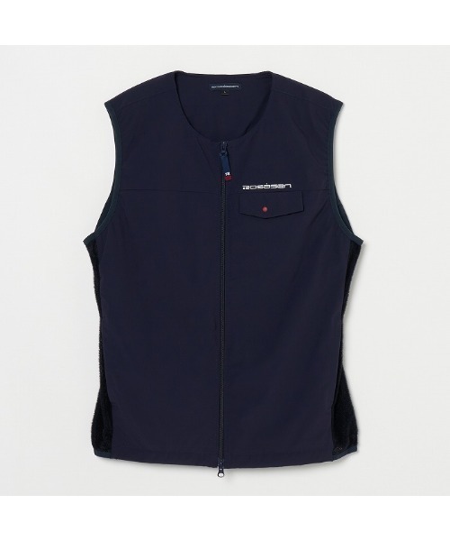 ROSASEN(ロサーセン)の「【Rosasen/GOLF】オクタ トリコット ハイブリッドベスト(ベスト・メンズ・ネイビー/グレー・L/M/XL)」の3枚目の写真