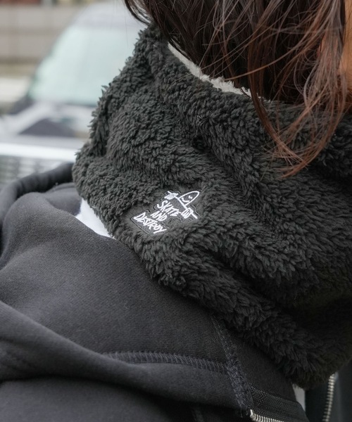 GONZ SAD FLEECE OPEN NECK WARMER/THRASHER スラッシャー フリース