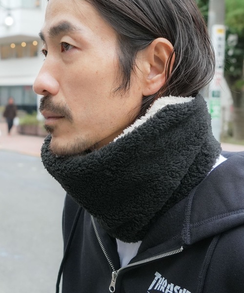 GONZ SAD FLEECE OPEN NECK WARMER/THRASHER スラッシャー フリース