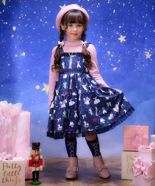 メゾピアノ新品タグ付きリボンベルトつき　ダイナー柄ワンピース140 楽天市場】メゾピアノ(mezzo piano)リボンベルトつき ダイナー柄