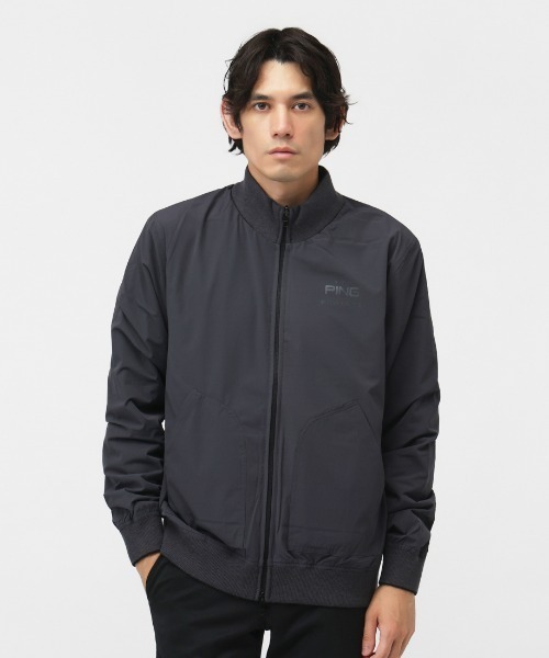 セール】ピン リバーシブルフルジップニットブルゾン（ブルゾン