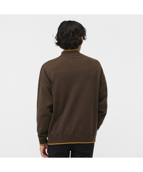 PING（ピン）の「ピン  リバーシブルフルジップニットブルゾン（ブルゾン・メンズ・ブラック/ブラウン・M/L/LL/3L）」の10枚目の写真