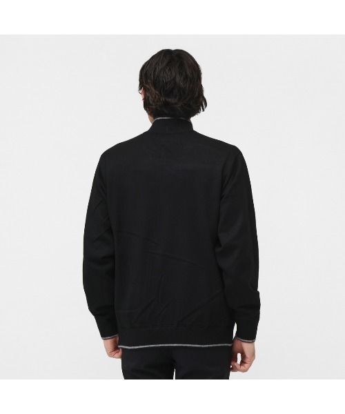 セール】ピン リバーシブルフルジップニットブルゾン（ブルゾン