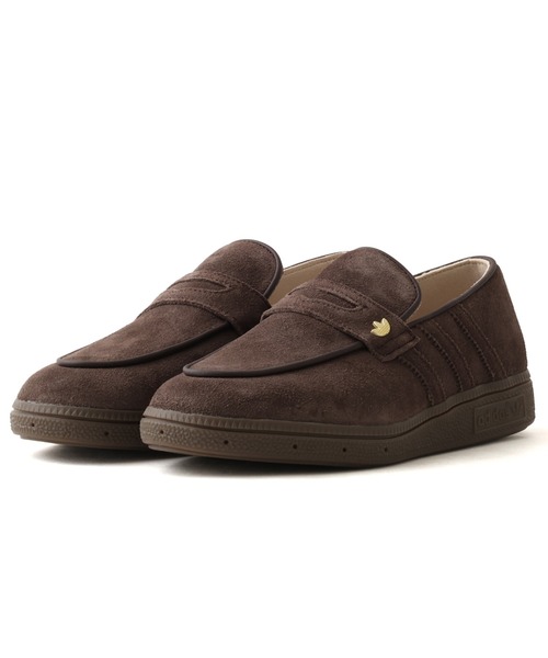 adidas（アディダス）の「adidas HANDBALL SPEZIAL LOAFER W / アディダス ハンドボール スペツィアル ローファー W（スニーカー・レディース・ブラウン・22.5cm/23.0cm/23.5cm/24.0cm/24.5cm/25.5cm/26.0cm/26.5cm/27.0cm/27.5cm/28.0cm/28.5cm/29.0cm/25.0cm）」の2枚目の写真