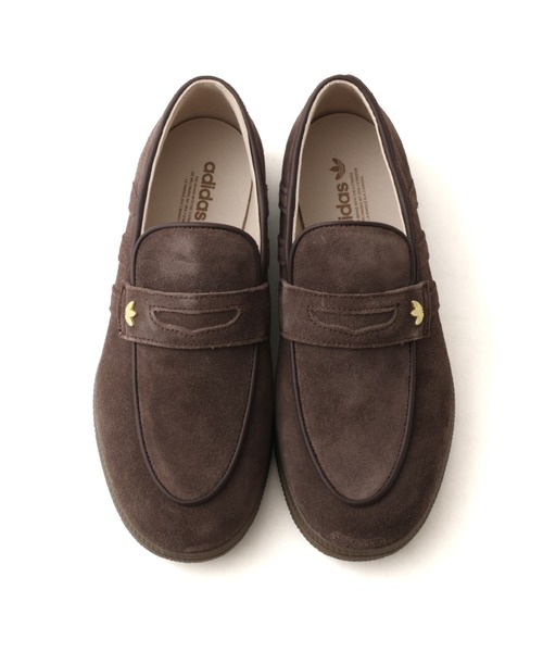 adidas（アディダス）の「adidas HANDBALL SPEZIAL LOAFER W / アディダス ハンドボール スペツィアル ローファー W（スニーカー・レディース・ブラウン・22.5cm/23.0cm/23.5cm/24.0cm/24.5cm/25.5cm/26.0cm/26.5cm/27.0cm/27.5cm/28.0cm/28.5cm/29.0cm/25.0cm）」の3枚目の写真