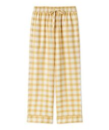 ルームウェア/パジャマ（イエロー/黄色系・チェック柄）ファッション