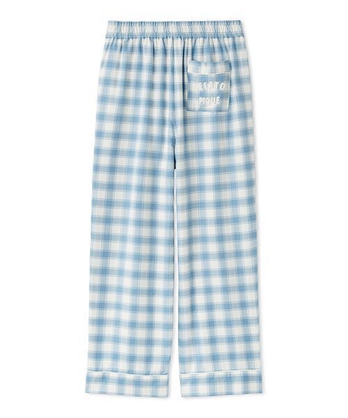 プレッピーネルチェックロングパンツ（ルームウェア/パジャマ