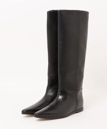 【CORSO ROMA 9】インヒールセミルーズフィットロングブーツ(W3203W)