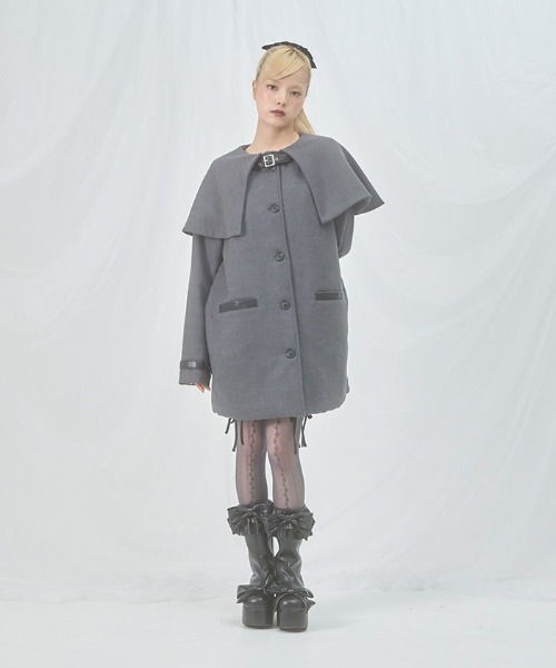 FickleBebe(フィクルベベ)の「フリルリボンショートブーツ(ブーツ・レディース・その他1/ブラック・SMALL/MEDIUM/LARGE)」の6枚目の写真