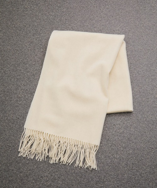 TWEED MILL（ツイードミル）の「【TWEEDMILL/ツイードミル】大判ストール（ストール/ショール・レディース・チャコールグレー/グレー/オフホワイト/ブラック系その他3/グレー系その他/ブルー系その他6/ベージュ系その他/グリーン系その他・FREE）」の20枚目の写真