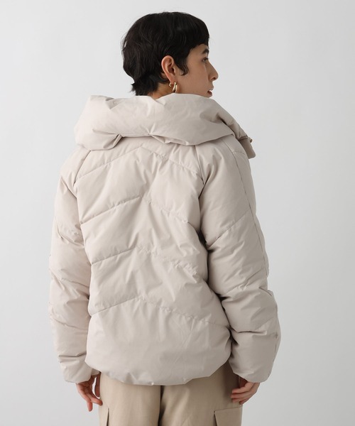 studio CLIP（スタディオクリップ）の「《ウタオ》ストレッチピュアダウン（ダウンジャケット/コート・レディース・シルバーグレー/ブラック/カーキ・FREE）」の6枚目の写真