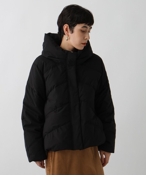 studio CLIP（スタディオクリップ）の「《ウタオ》ストレッチピュアダウン（ダウンジャケット/コート・レディース・シルバーグレー/ブラック/カーキ・FREE）」の11枚目の写真