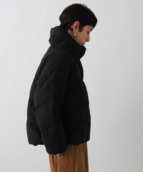 studio CLIP（スタディオクリップ）の「《ウタオ》ストレッチピュアダウン（ダウンジャケット/コート・レディース・シルバーグレー/ブラック/カーキ・FREE）」の12枚目の写真