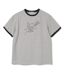 Millo Archive（ミロ アーカイブ）の「Nazca Ringer T-Shirt [Melange Grey]（Tシャツ/カットソー・メンズ）」