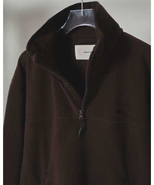 TODAYFUL Halfzip Fleece Pullover 12520617(パーカー)|TODAYFUL TODAYFUL Halfzip Fleece Pullover 12520617(パーカー)|TODAYFUL