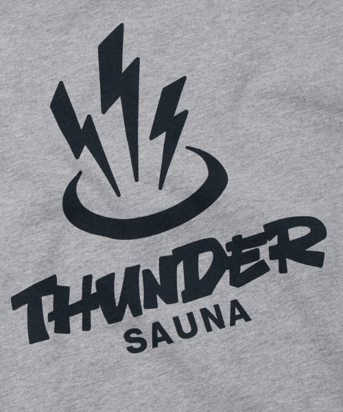 FRIZMWORKS(フリズムワークス)の「THUNDER SAUNA LOGO TEE _ GRAY(Tシャツ/カットソー・メンズ・その他・SMALL/MEDIUM/LARGE)」の5枚目の写真