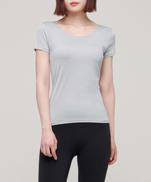 MUSINSA STANDARD WOMAN（ムシンサスタンダードウーマン）の「[Cool Standard] Women's Crew Neck Undershirt [Light Grey]（インナーウェア/肌着）」