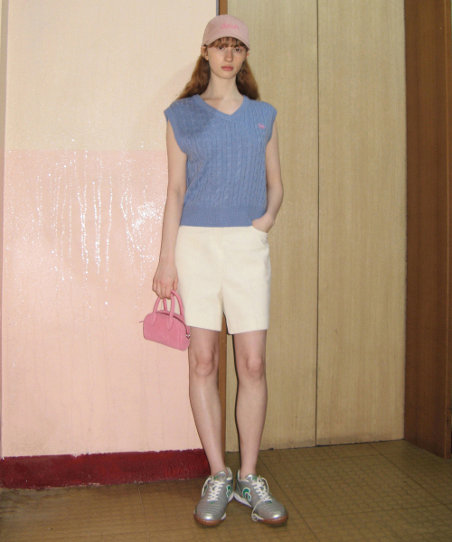 SINOON(シヌーン)の「CORDUROY HALF PANTS (IVORY)(その他パンツ・レディース・アイボリー・SMALL/MEDIUM)」の5枚目の写真