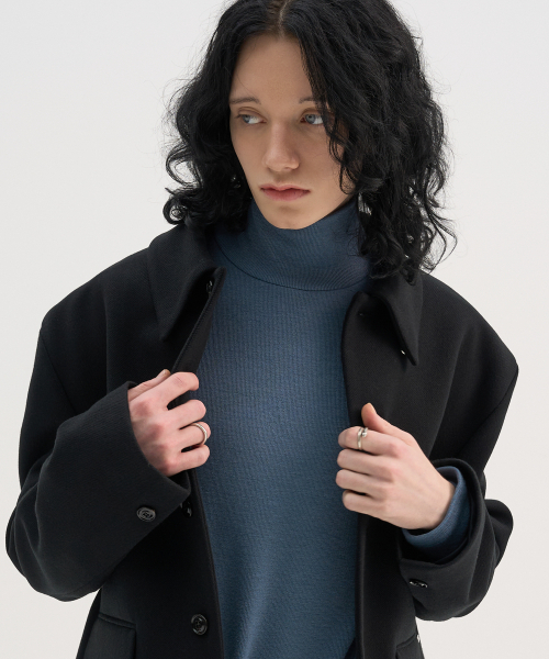 TRIP LE SENS(トリップ ル センス)の「ベーシックタートルネックポラニット_ブルー(ニット/セーター・メンズ・その他・SMALL/MEDIUM/LARGE)」の1枚目の写真