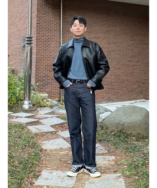 TRIP LE SENS(トリップ ル センス)の「ベーシックタートルネックポラニット_ブルー(ニット/セーター・メンズ・その他・SMALL/MEDIUM/LARGE)」の4枚目の写真