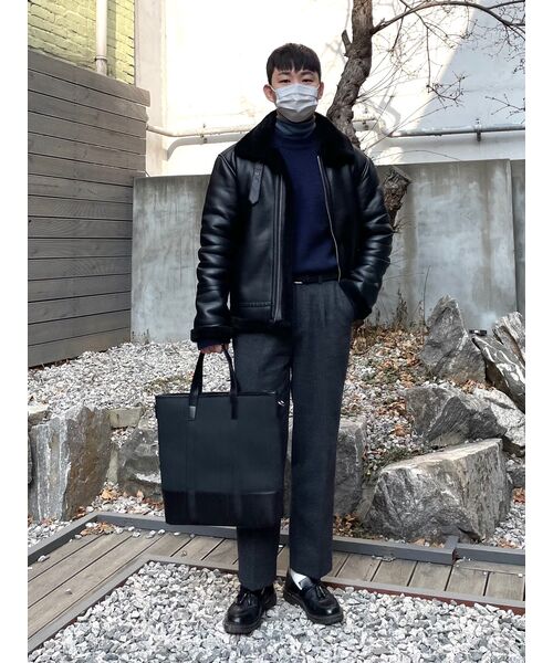 TRIP LE SENS(トリップ ル センス)の「ベーシックタートルネックポラニット_ブルー(ニット/セーター・メンズ・その他・SMALL/MEDIUM/LARGE)」の6枚目の写真