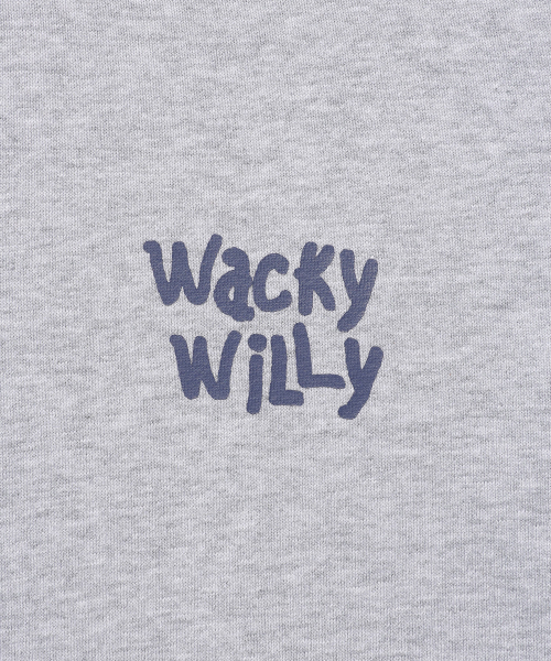 Wacky WiLLy（ワッキーウィリー）の「スケッチグラフィックフードスウェットグレー（パーカー・レディース・その他・SMALL/MEDIUM/LARGE/X-LARGE/X-SMALL）」の5枚目の写真