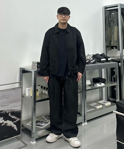 XERO（ゼロ）の「Clean Denim Deep Two Tuck Vertical Pants [Black]（デニムパンツ・メンズ・その他・LARGE/MEDIUM/SMALL/X-LARGE）」の19枚目の写真