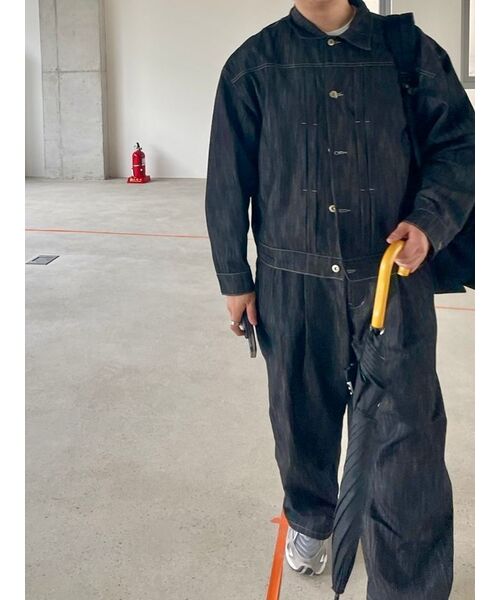 XERO（ゼロ）の「Clean Denim Deep Two Tuck Vertical Pants [Black]（デニムパンツ・メンズ・その他・LARGE/MEDIUM/SMALL/X-LARGE）」の12枚目の写真