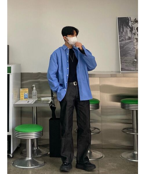 XERO（ゼロ）の「Clean Denim Deep Two Tuck Vertical Pants [Black]（デニムパンツ・メンズ・その他・LARGE/MEDIUM/SMALL/X-LARGE）」の13枚目の写真