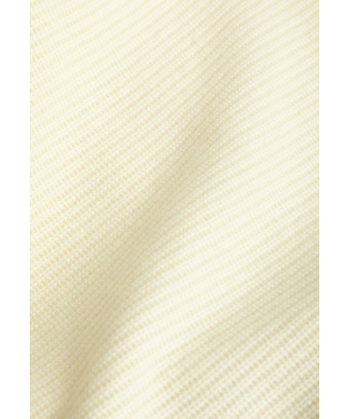 セール】ウールナイロン畦Vネックプルオーバー（ニット/セーター