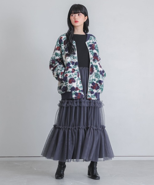 somari imagination(ソマリ イマジネーション)の「『チュールドッキングスウェットワンピース』(ワンピース・レディース・ブラック/ブルー・FREE)」の20枚目の写真