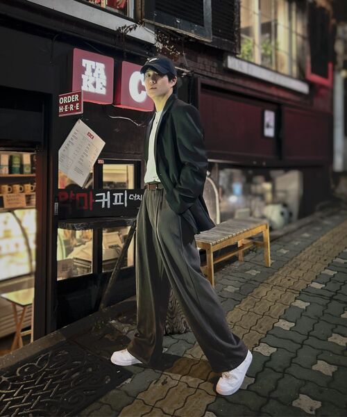 INSILENCE（インサイロンス）の「[INSILENCE x KKST] デタッチャブルウールブレザー CHARCOAL（テーラードジャケット・メンズ・その他・LARGE/MEDIUM/SMALL）」の6枚目の写真