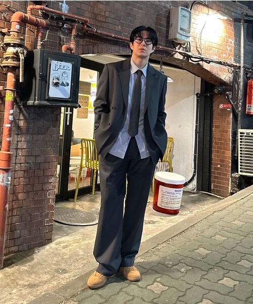 INSILENCE（インサイロンス）の「[INSILENCE x KKST] デタッチャブルウールブレザー CHARCOAL（テーラードジャケット・メンズ・その他・LARGE/MEDIUM/SMALL）」の9枚目の写真