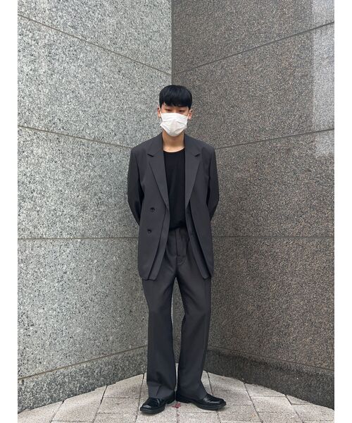 INSILENCE（インサイロンス）の「[INSILENCE x KKST] デタッチャブルウールブレザー CHARCOAL（テーラードジャケット・メンズ・その他・LARGE/MEDIUM/SMALL）」の22枚目の写真