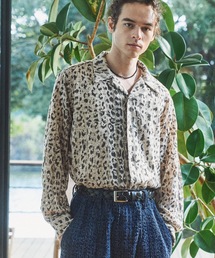 Casper John（キャスパージョン）の「Leopard knit shirts/レオパードニットシャツ（シャツ/ブラウス）」