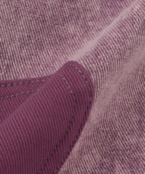 X-girl Stages（エックスガールステージス）の「サイドハートモチーフフレアパンツ（デニムパンツ・キッズ・ピンク/ブルー・140cm/120cm/100cm/90cm/110cm/130cm）」の15枚目の写真