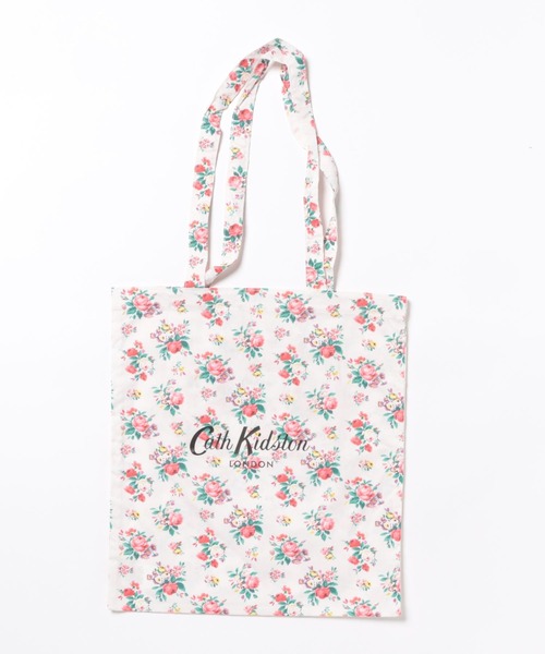 Cath Kidston(キャスキッドソン)の「トートバッグ Icon Floral(トートバッグ・レディース・ホワイト/ブラック・FREE)」の1枚目の写真