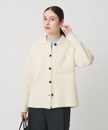 BEAUTY&YOUTH UNITED ARROWS | チャイニーズラクーンブレンド ポケット シャツカーディガン(カーディガン/ボレロ)