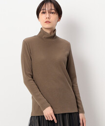COMME CA | 〔TALLサイズ〕ラグウォームリブニット ハイネックプルオーバー(Tシャツ/カットソー)