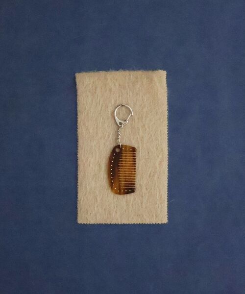 le.coeur blanc（ルクールブラン）の「O コームチャーム（キーホルダー・レディース・ブラウン/ブラック・FREE）」の16枚目の写真