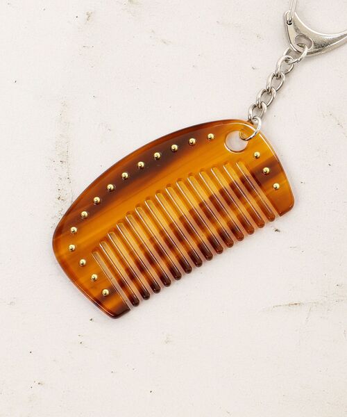 le.coeur blanc（ルクールブラン）の「O コームチャーム（キーホルダー・レディース・ブラウン/ブラック・FREE）」の18枚目の写真