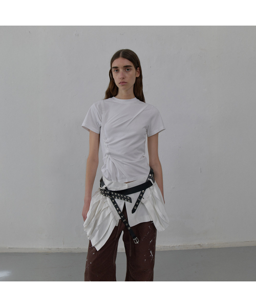 LCDC TM(エルシーディーシーティーエム)の「PLEATS DETAIL LAYERED SKIRT (WHITE)(スカート・レディース・その他・SMALL/MEDIUM)」の8枚目の写真