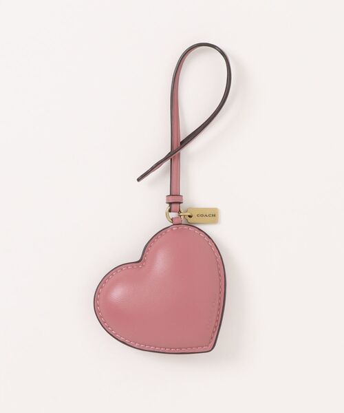ハート パフィ バッグ チャーム（キーホルダー）｜COACH（コーチ）の