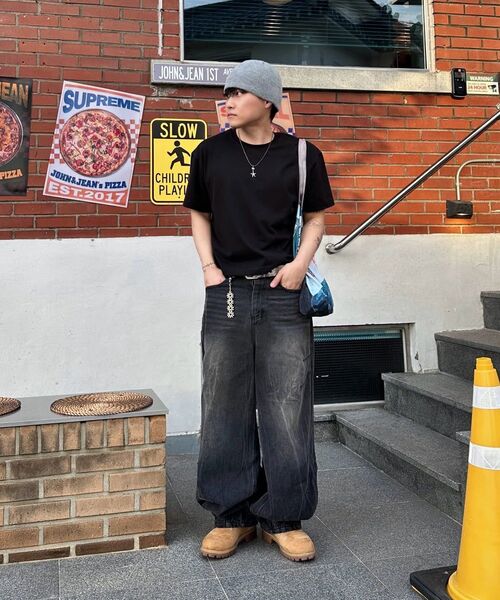 DECET(デケト)の「Balloon Wide Jeans DCPT055YLBlueB(デニムパンツ・レディース・その他・26/28/30/32/34/24)」の20枚目の写真