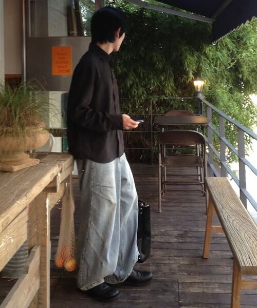 DECET(デケト)の「Balloon Wide Jeans DCPT055YLBlueB(デニムパンツ・レディース・その他・26/28/30/32/34/24)」の22枚目の写真