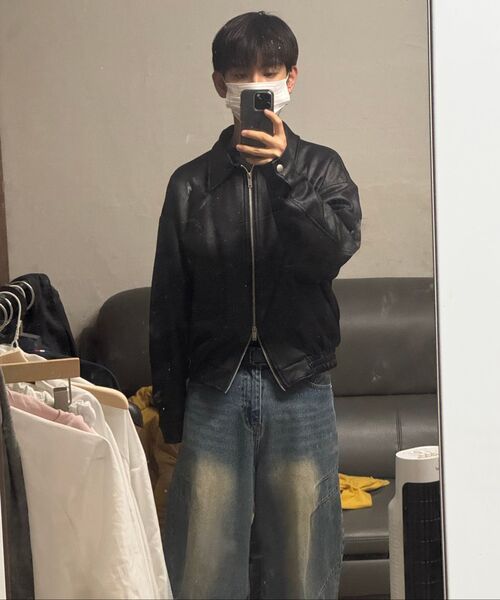 DECET(デケト)の「Balloon Wide Jeans DCPT055YLBlueB(デニムパンツ・レディース・その他・26/28/30/32/34/24)」の16枚目の写真