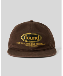 HUMAN N CAT | パウンドウォッシュドフラットブリムキャップ [ブラウン](キャップ)