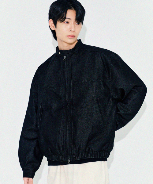 Diamond Layla(ダイアモンドレイラ)の「Mood Biker Denim Jacket J32 Black Denim(デニムジャケット・レディース・その他・LARGE/MEDIUM)」の8枚目の写真